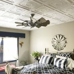 New ✔️ Decorative Ceiling Tiles, Inc. Romanesque Wreath, Styrofoam Ceiling Tile, 20" X 20", #R 47 🎁 -Fashion Tile Sale 0ff1f69100d159b1 6265 w800 h800 b0 p0