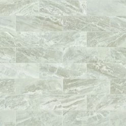 Best Pirce 🧨 Shaw CS35V Casino - 4" X 12" Rectangle Floor Tile - Polished - Stella Argento ❤️