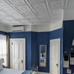 New ✔️ Decorative Ceiling Tiles, Inc. Romanesque Wreath, Styrofoam Ceiling Tile, 20" X 20", #R 47 🎁 -Fashion Tile Sale 34710daf00d159c1 6265 w800 h800 b0 p0