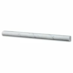 Outlet 👍 Tiles R Us Carrara Marble 3/4X12 Polished Bullnose Pencil Liner Trim, 1 Ln. Ft. 😉 -Fashion Tile Sale 40c1a3650480c6df 2902 w800 h800 b1 p0