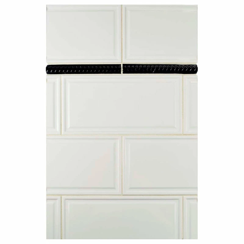 Best Pirce ๐ฅฐ Merola Tile Trenza Moldura Ceramic Rope Pencil Wall Trim Tile, Nero ๐ฏ 3 Best Pirce ๐ฅฐ Merola Tile Trenza Moldura Ceramic Rope Pencil Wall Trim Tile, Nero ๐ฏ - Image 3