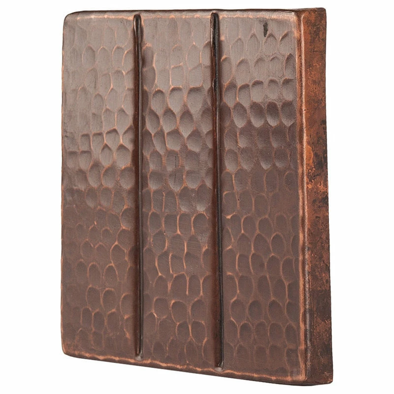 Deals ๐ฅ Premier Copper Products T4DBL 4" X 4" ๐จ Hammered Copper Tile With Linear Design ๐ฅฐ 2 Deals ๐ฅ Premier Copper Products T4DBL 4" X 4" ๐จ Hammered Copper Tile With Linear Design ๐ฅฐ - Image 2