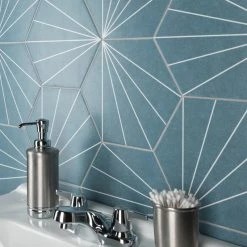 Best deal 🛒 Merola Tile Aster Hex 8-5/8" X 9-7/8" Porcelain Floor And Wall Tile, Azul 😀 -Fashion Tile Sale 7da1735f0283ae9c 1019 w800 h800 b0 p0