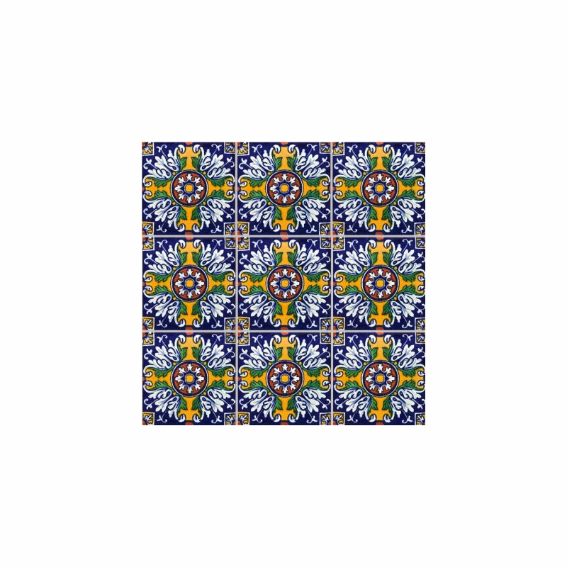 Hot Sale ๐งจ Fine Crafts & Imports 6x6 4 Pcs Aldeno Talavera Mexican Tile ๐ฅ 2 Hot Sale ๐งจ Fine Crafts & Imports 6x6 4 Pcs Aldeno Talavera Mexican Tile ๐ฅ - Image 2