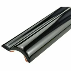 Best Pirce 🌟 Merola Tile Santorini London Chair Rail Ceramic Wall Trim Tile, Nero ❤️ -Fashion Tile Sale 9731dc2501df6b6b 5343 w800 h800 b1 p0