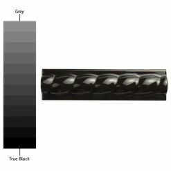 Hot Sale ❤️ Merola Tile Trenza Grand Moldura Ceramic Rope Wall Trim Tile, Nero 😉 -Fashion Tile Sale a6612eb202cd91d2 2905 w800 h800 b1 p0