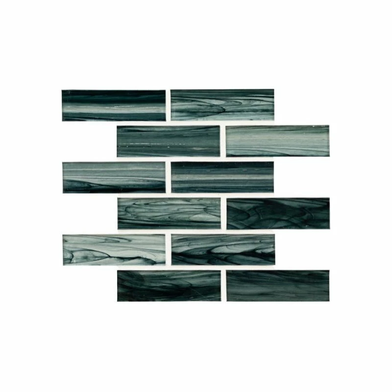 Best deal ✨ Buytilesandmore Midnight Blue Ombre 11.81X11.81 Glossy Glass Mosaic, (4x4 Or 6x6) Sample 🌟 1 Best deal ✨ Buytilesandmore Midnight Blue Ombre 11.81X11.81 Glossy Glass Mosaic, (4x4 Or 6x6) Sample 🌟