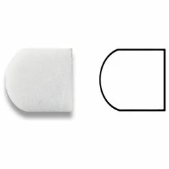 Best Sale 🛒 Tiles R Us Carrara Marble 3/4X12 Honed Bullnose Pencil Liner Trim, Box Of 5 Ln. Ft. 🧨 -Fashion Tile Sale c881b512047d759d 2791 w800 h800 b1 p0