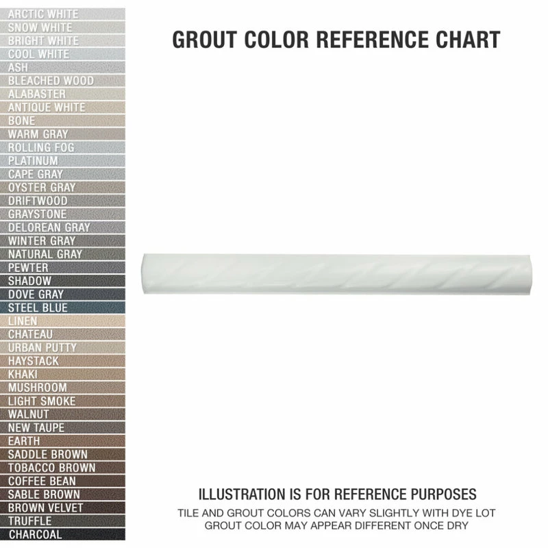 Discount ⭐ Merola Tile Rope 1" X 9-3/4" Ceramic Pencil Wall Trim Tile 🔥 4 Discount ⭐ Merola Tile Rope 1" X 9-3/4" Ceramic Pencil Wall Trim Tile 🔥 - Image 4