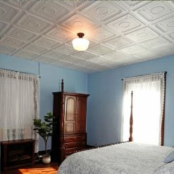 New ✔️ Decorative Ceiling Tiles, Inc. Romanesque Wreath, Styrofoam Ceiling Tile, 20" X 20", #R 47 🎁 -Fashion Tile Sale e35168c9010b8474 6265 w800 h800 b0 p0