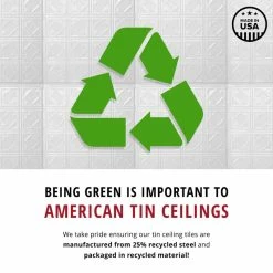 Buy ❤️ American Tin Ceilings Tin Ceiling 5-Pack Kit, 2' X 2', Unfinished Pattern #06 ✨ 8 Buy ❤️ American Tin Ceilings Tin Ceiling 5-Pack Kit, 2' X 2', Unfinished Pattern #06 ✨ -Fashion Tile Sale e411de630079af81 4832 w800 h800 b0 p0