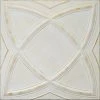 Top 10 ✨ Euro-Deco 19.6"x19.6" Styrofoam Glue Up Ceiling Tiles R13 White Satin Washed Gold ⭐