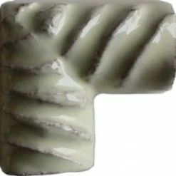 Promo 🛒 Fine Crafts & Imports 5 Pcs Mexican White Talavera Clay Rope Corner 👏