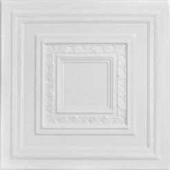 Best reviews of 👍 Decorative Ceiling Tiles, Inc. Chestnut Grove, Styrofoam Ceiling Tile, 20"x20", #R31 🧨