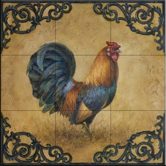 Cheapest ๐งจ The Tile Mural Store (USA) Tile Mural, Rustic Rooster Square By Laurie Snow Hein โ๏ธ 1 Cheapest ๐งจ The Tile Mural Store (USA) Tile Mural, Rustic Rooster Square By Laurie Snow Hein โ๏ธ