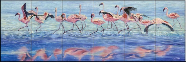 Flash Sale 🤩 The Tile Mural Store (USA) Tile Mural, Ngorongoro Dance By Cory Carlson 💯 1 Flash Sale 🤩 The Tile Mural Store (USA) Tile Mural, Ngorongoro Dance By Cory Carlson 💯