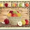 Discount 🔔 Artwork On Tile Ceramic Tile Mural Backsplash Jensen Apple Fruit 😀