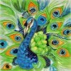 Best Pirce ✨ Jaco Spectacular Proud Peacock Ceramic Tile 8 Inches 🔥