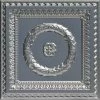 Best deal 🎉 Decorative Ceiling Tiles, Inc. Laurel Wreath, Faux Tin Ceiling Tile, Silver, 24"x24" ✨