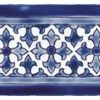 Top 10 ⌛ Beltile 3.94"x7.87" Maya Handpainted Border Blue ⌛