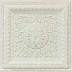 Best deal 👏 Euro-Deco 20"x20" Styrofoam Glue Up Ceiling Tiles, R49W Plain White 🥰