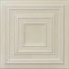 Hot Sale ✔️ Euro-Deco 19.6"x19.6" Styrofoam Glue Up Ceiling Tiles R33, White Champagne ✔️