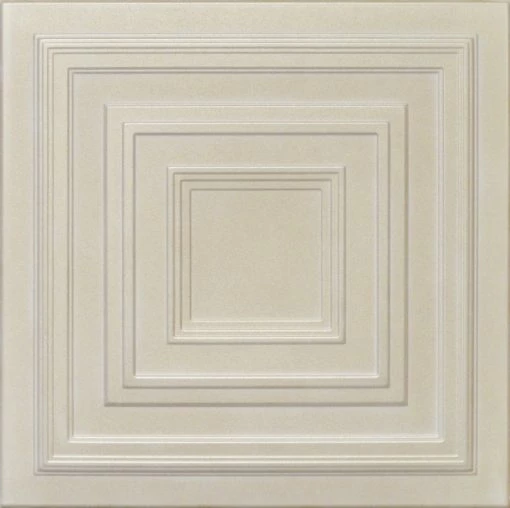 Hot Sale ✔️ Euro-Deco 19.6"x19.6" Styrofoam Glue Up Ceiling Tiles R33, White Champagne ✔️